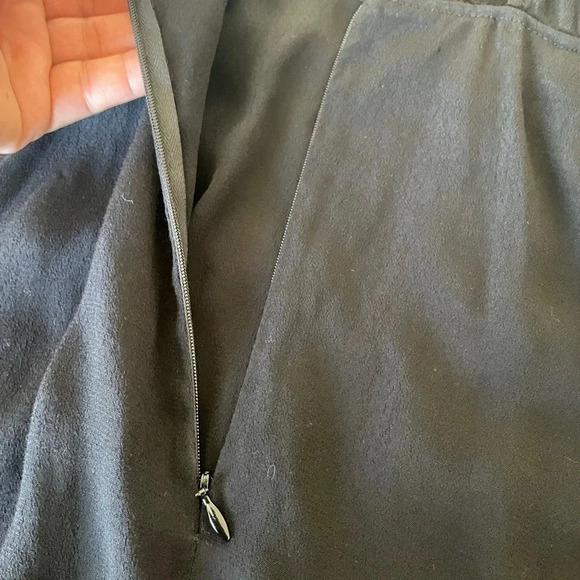 Reformation black magpie open back mini dress - Picture 7 of 11